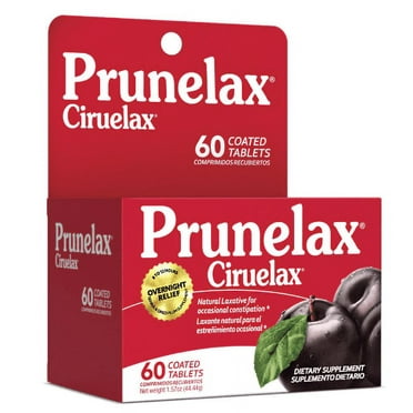 Prunelax Ciruelax Laxatives Tabs - 60ct