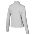 thumbnail image 5 of Women's Puma 580472 Amplified Logo Full Zip Track Jacket (Light Grey S), 5 of 5
