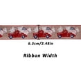 thumbnail image 5 of 2.5 inch x 10 ft Patriotic Wire Edge Ribbon Independence Day Burlap Ribbon Stars and Stripes Ribbon for 4th of July Party Decoration, Present Wrapping, 5 of 7