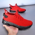 thumbnail image 2 of Men's Lightweight Breathable High-Top Sneakers Suitable for Running, Basketball, Tennis - Outdoor Non-Slip Athletic  Neutral Traction for Training, Gym, Casual & with Lace-Up Closure, Cushioned Sole, 2 of 9