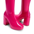 thumbnail image 4 of Dream Pairs Women's Platform Knee High Boots Chunky Block Heel Side Zipper Cute Gogo Boots, 4 of 7