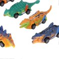 thumbnail image 2 of 6pcs Dinosaur Toy Pull Back Cars Puzzle Simulation Pull Back Dinosaur Toys for Over 3 Year Old Kids for Theme Party, 2 of 4