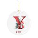 thumbnail image 2 of Xihbxyly Las Mejores Ofertas de Liquidación de Hoy 2024 Nuevo Colgante Navideño de Muñeco de Nieve 26 Letras - Colgante de Coche de Acrílico Saint, 2 of 5