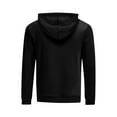 thumbnail image 4 of 2026 Happy New Year Roy Pullover Hoodie Unisex Long Sleeve Casual Sweatshirt with Front Pocket Drawstring Hood Black L, 4 of 4