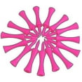 thumbnail image 3 of Trixes 100 Bright Pink Castle Golf Tees, 3 of 4