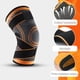 thumbnail image 3 of 2 rodilleras profesionales para dolor de rodilla con correas ajustables, soporte de compresión (naranja), 3 of 7