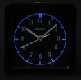 thumbnail image 2 of Seiko Gatsby Bedside Alarm Clock, White, Quartz, Analog, QHE082WLH, 2 of 6
