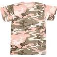 thumbnail image 5 of Subdued Pink Camouflage Short Sleeve T-Shirt with ARMY UNIVERSE Pin - Size X-Large (45"-49"), 5 of 5