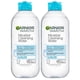 thumbnail image 1 of Garnier - Agua limpiadora micelar Skinactive para maquillaje a prueba de agua, 2 unidades, 1 of 7