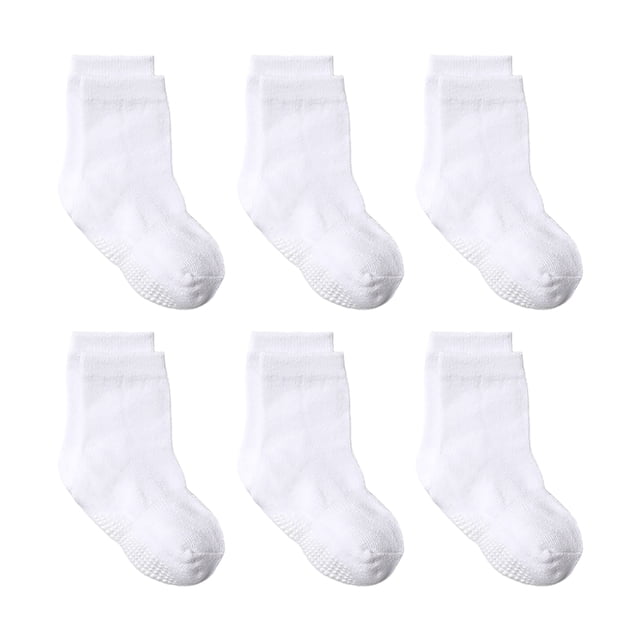 dmqupv Girls Ruffle Socks 6PC Children Socks Comfortable Soft Fashion Solid Color Children Floor Socks B,Size for 3-5 Years