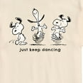 thumbnail image 3 of Peanuts - Snoopy Just Keep Dancing - Men's Short Sleeve Graphic T-Shirt, 3 of 6