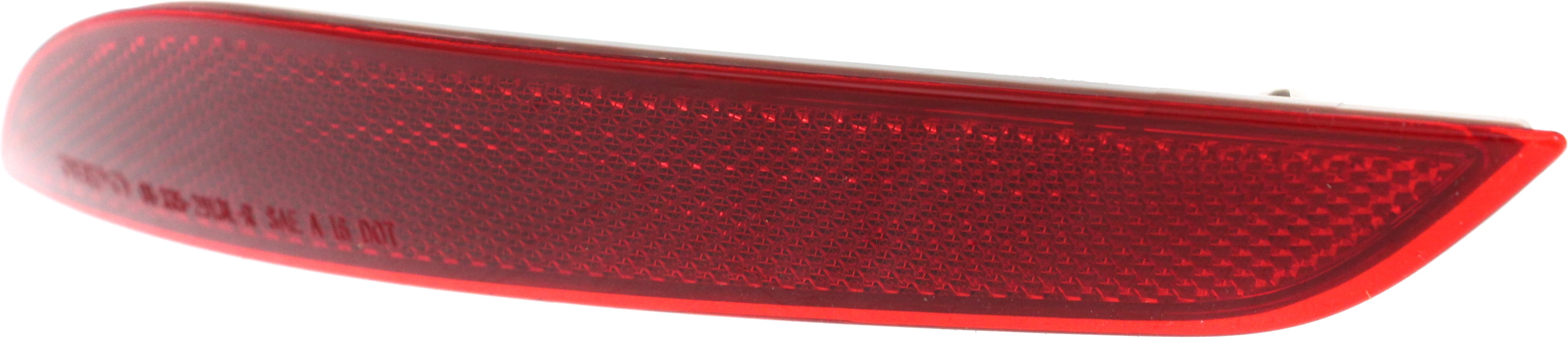 Bumper Reflector Compatible With 2016-2019 Chevrolet Cruze Rear, Left Driver CAPA Certified