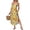 Fluorescence Yellow, variant on Minjewel Sleeveless Long Floral Printed Camisole Dress with Side Slits, Women's Summer Maxi Dress Lightweight Flowy Boho Style for Outdoor Events,Blue,M