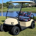 thumbnail image 4 of Pzuqiu Turtle Flower Sea Golf Cart Seat Covers Breathable, Fit for Outdoors Golf Carts Suitable for Club Car Precedent Ezgo Seats, 4 of 10