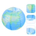 thumbnail image 4 of 3pcs Earth Shaped Paper Lanterns Large Paper Lantern Diy Globe Paper Lantern Party Decor, 4 of 4