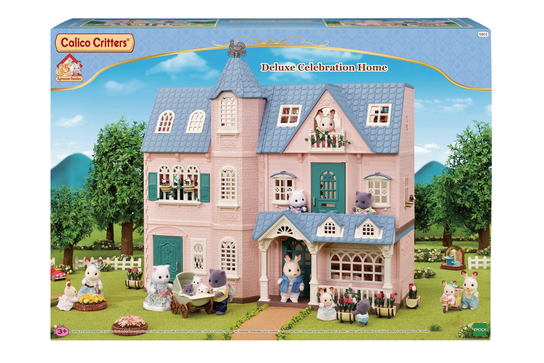calico critters celebration home