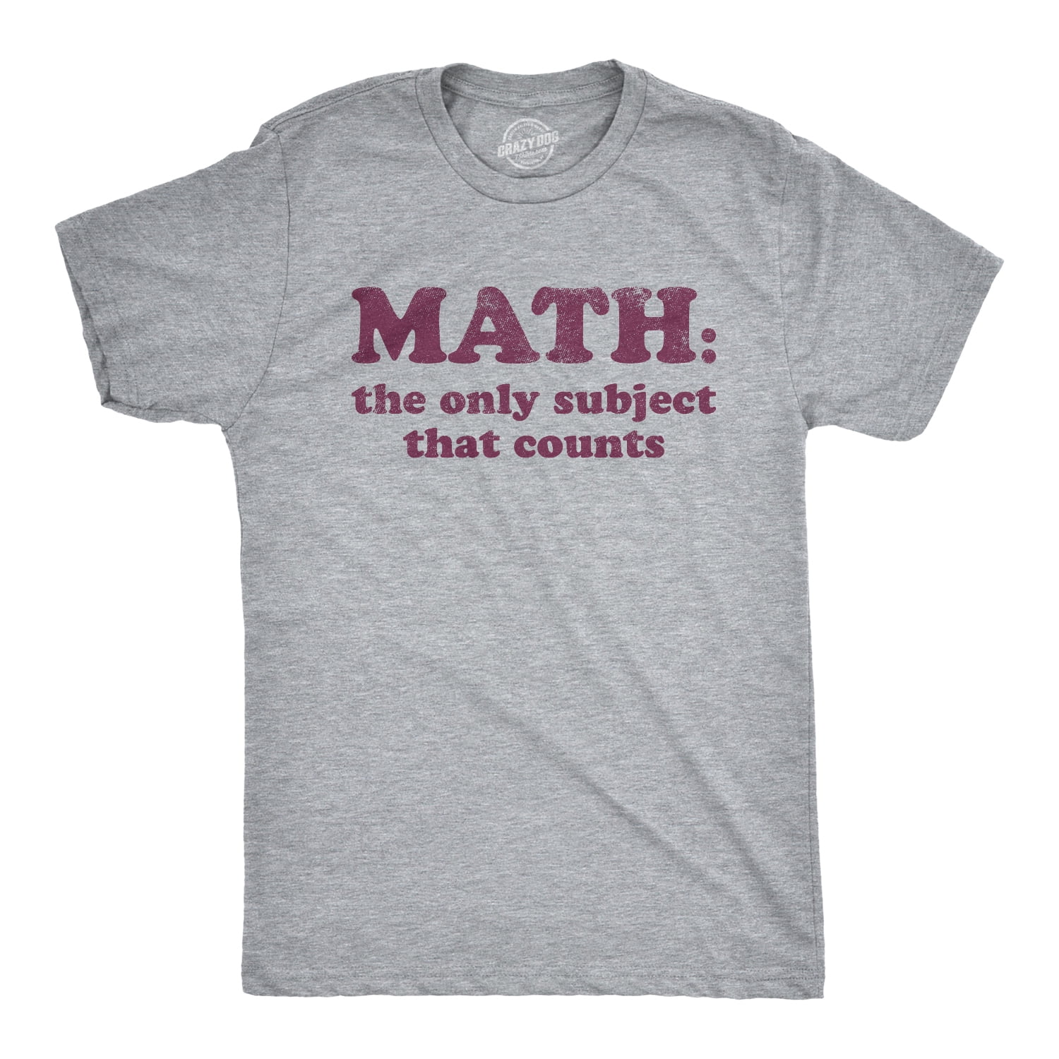 Heather Mens 5 Out Of 4 People Struggle With Math Tshirt Funny Nerdy School Tee 