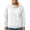 White, variant on yeiolnoer Womens Long Sleeve Sweatshirts Solid Color Collared Tops Casual Pullover Tops with Button for Fall(White,X-Large)