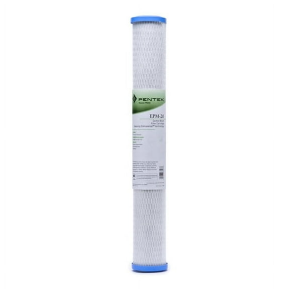 Pentair/Pentek Filter Cartridge,10 micron,2 gpm,20" H 155635-75