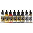 thumbnail image 2 of Vallejo Paints: Metallic Model Air Paint, 8 Bottles, 2 of 5