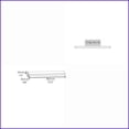thumbnail image 3 of Floating Shelves Set of 2, Modern Dark Walnut | Engineered Wood | Dark Walnut, 3 of 9