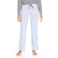 thumbnail image 1 of P.J.Salvage Pantalons de Pyjama Flocons de Neige pour Femmes, Bleu, Petit, 1 of 1