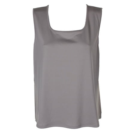 kasper sleeveless square neck sweater cam