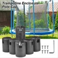 thumbnail image 2 of Trampoline End Caps for Net Poles, Trampoline Caps, Post Caps, Trampoline Housing Piston Cap for Fla, 2 of 5