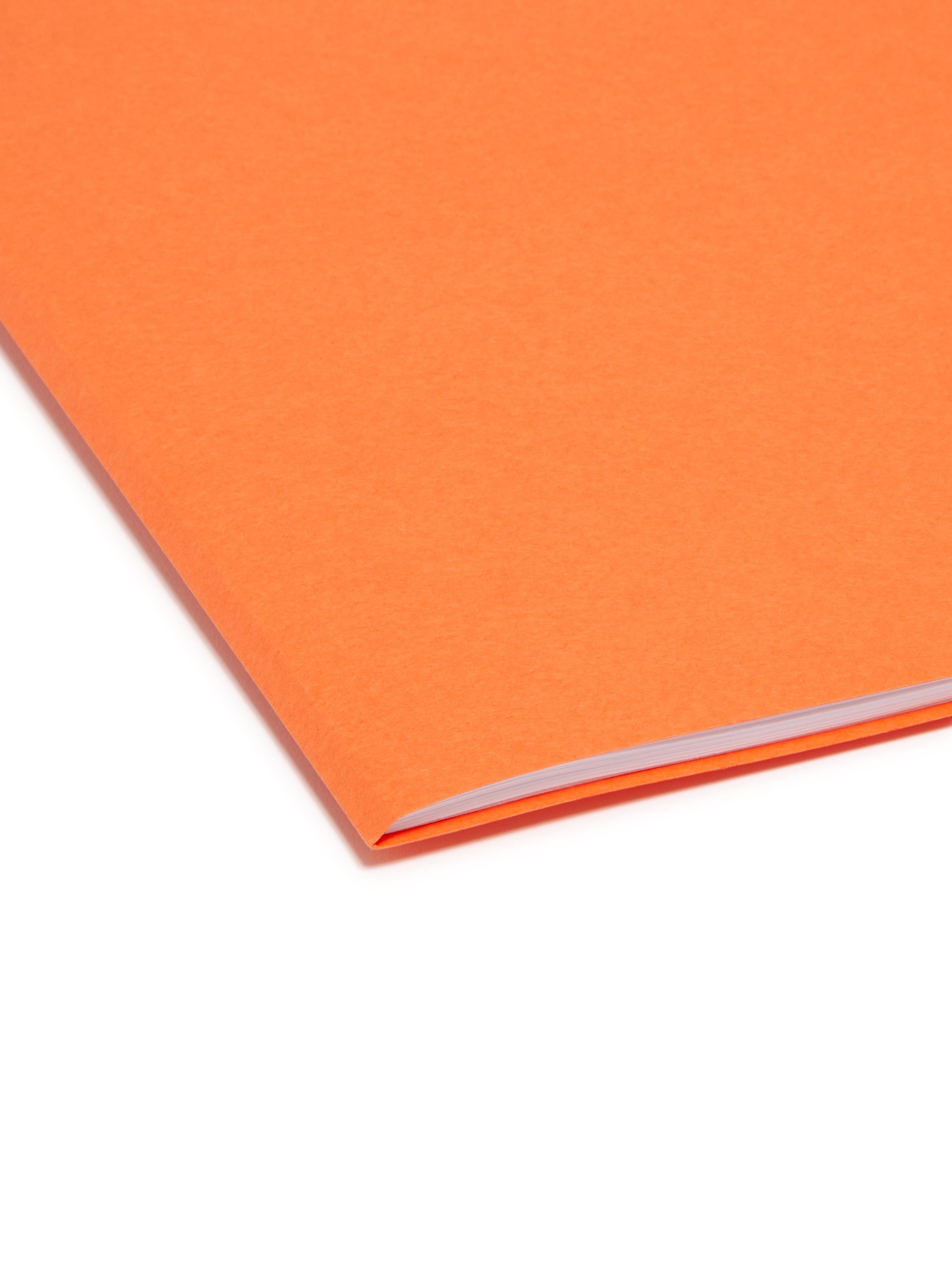 Smead Colored Folders 1/3-Cut Orange 100/BX Letter (12543)