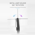 thumbnail image 3 of Lámpara de trabajo plegable COB 3 modos Linterna LED portátil COB LED para senderismo Pesca, 3 of 9