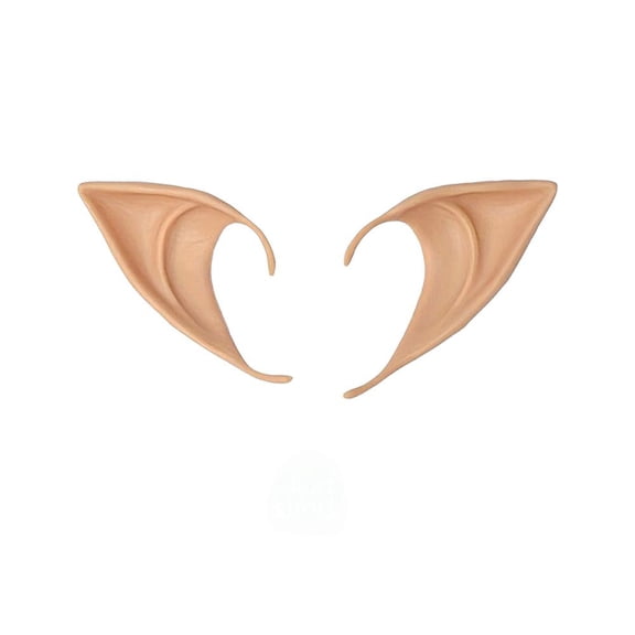 Halloween Elf Ears Cosplay Props, Realistic Fairy Ears Costume Accessories for Masquerade Party