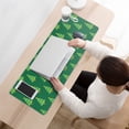 thumbnail image 3 of Long Mouse Pads for Desk,Green Christmas Tree Pattern Desk Mats on Top Of Desks, Desk Mouse Pad Extra Large with 3mm Non-Slip Base and Stitched Edge for Gaming,Office,Work,Home 31.5x11.8in, 3 of 5