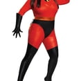 thumbnail image 2 of Disguise Women's Mrs. Incredible Bodysuit Costume Red X-Large, 2 of 3