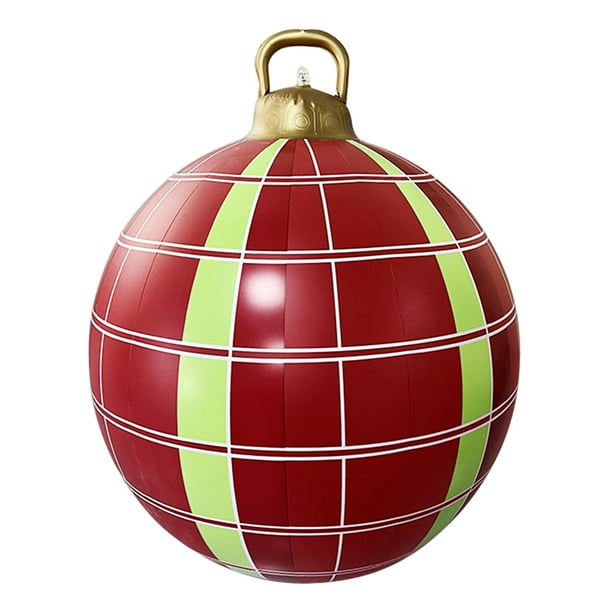 Bola 60CM Papá Noel Muñeco de nieve grande Regalos versátiles para niños (Q)