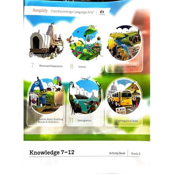 Pre-Owned Amplify Knowledge 7-12, Activity Book , Grade 2., 9781681611747, 1681611740, Paperback,