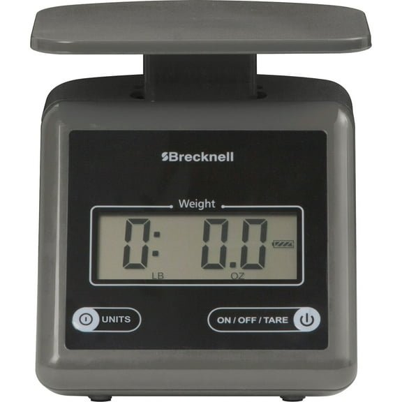 Electronic Postal Scale, 7 Lb Capacity, 5 1/2 X 5 1/5 Platform, Gray | Bundle of 5 Each
