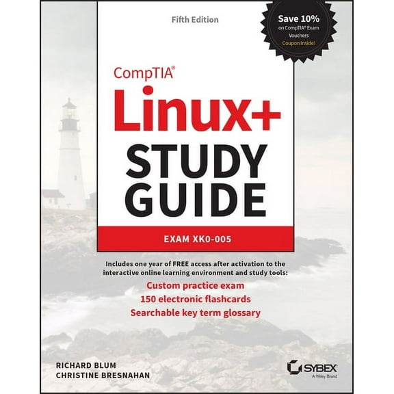 Sybex Study Guide Comptia Linux Study Guide: Exam Xk0-005, (Paperback)