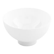 2 oz Round White Plastic Coppa Bowl - 2 1/2" x 2 1/2" x 1" - 100 count box