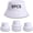 8pcs White Bucket Hat, variant on Bucket Hats Bulk Solid Color DIY Blank Hat Bucket Hats for Men, Women and Adults