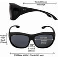 thumbnail image 3 of Polarized Sunglasses Designed to Fit Over Prescription Glasses for Men and Women, 3 of 3