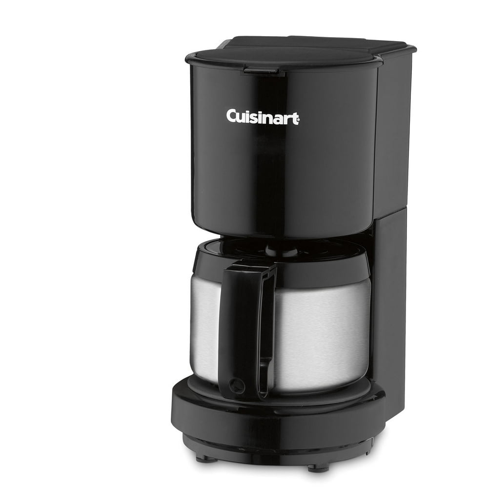 Cuisinart 4Cup Coffeemaker with Stainless Carafe DCC450BK Walmart