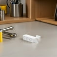 thumbnail image 1 of FESTFENDS 2Pcs Microwave Door Handle Replacement Oven Accessory White Material Reliable Fit, 1 of 8