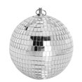thumbnail image 1 of 30cm Disco Light Mirror Ball, Stage Reflective Mirror Balls Silver, 1 of 5