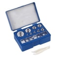 thumbnail image 2 of Juego de pesas de escala de gramo de calibración de cromo de 17 piezas para escala digital Ndcxsfigh nuevos, 2 of 8