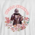 thumbnail image 2 of Boy's Star Wars: The Mandalorian Hello Spring  Graphic Tee White X Small, 2 of 4