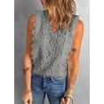 thumbnail image 3 of HOTAPEI Womens Tank Top Casual Sleeveless Tops Lace Tunic Tank Tops V Neck Summer Shirts Blouse, 3 of 6