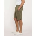 thumbnail image 4 of Real Essentials 3 Pack: Men's Soft 9" Fleece Lounge Sweat Short, 4 of 6
