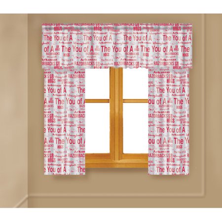 Ncaa Window Valance, Arkansas