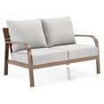 thumbnail image 4 of Better Homes & Gardens Prado 4-Piece Steel Patio Outdoor Conversation Set, Brown, 4 of 9