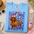 thumbnail image 4 of Dachshund Mom Comfort Colors Shirt, Bad Day To Be A Hotdog 4th of July Tee, Funny Weiner Dog USA Patriotic Gift, Unisex, 4 of 6